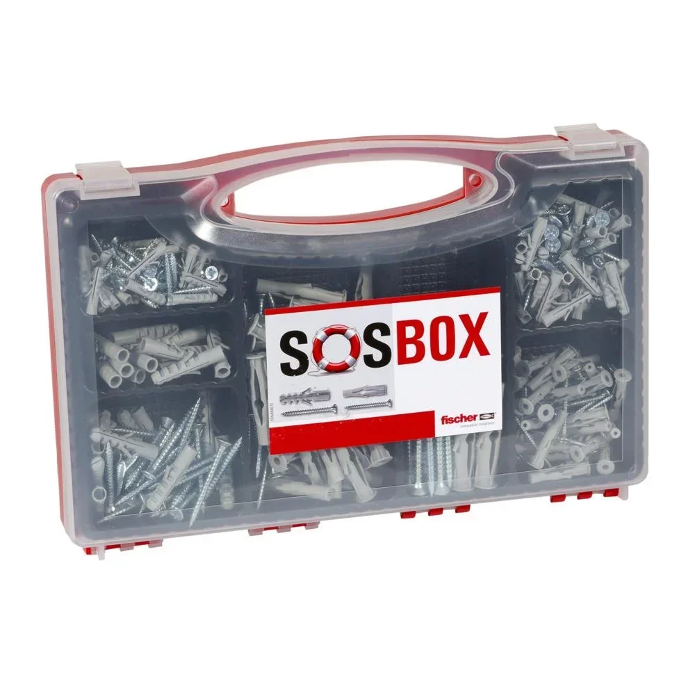 Dübel S + FU + Schrauben, SOSBOX