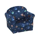 Kindersessel, Kinderzimmer Sofa, Kindersofa Mini-Sofa-Sessel für 3-6 Jahre,Polyester, Blau, 50 x 39 x 44 cm