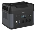 Powerstation mit LED Lampe, AC Steckdosen, Autosteckdose und USB, 2200 Watt