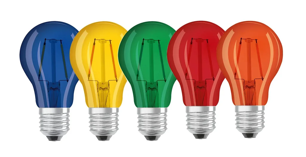 LED Lampe Superstar DécorRed mit 2,5 Watt, E27, rot