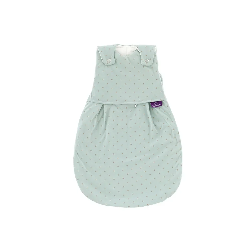 Träumeland Liebmich Baby Schlafsack, Schlummersack, Innenschlafsack - Twister Blau, Grösse: 62/68