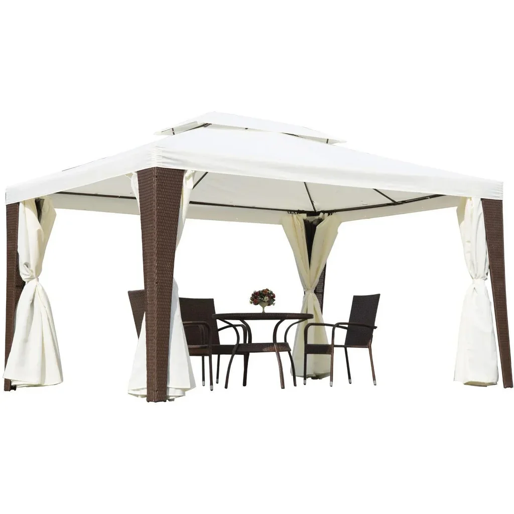 Gartenpavillon inklusive Seitenteile