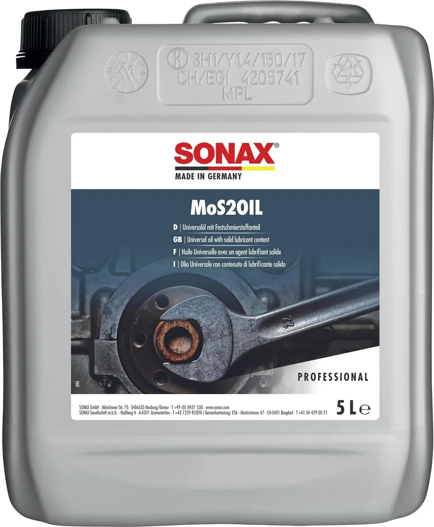 Universalöl MoS2OIL, 5 l Kanister