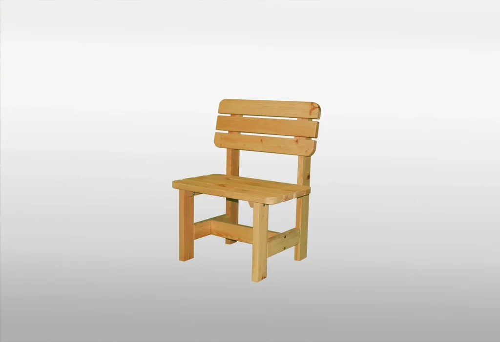 Holz-Sessel Summer honigbraun