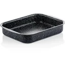 Auflaufform Bratpfanne Ø25 cm (12") Schwarzer Marmor
