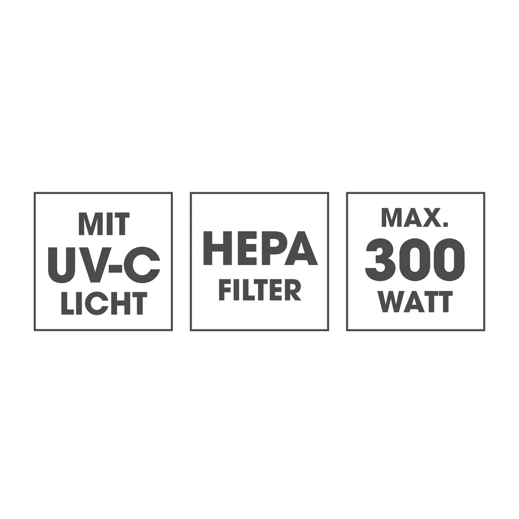 Milben-Handstaubsauger mit UV-C Licht