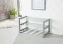 Schuhregal, stapelbar