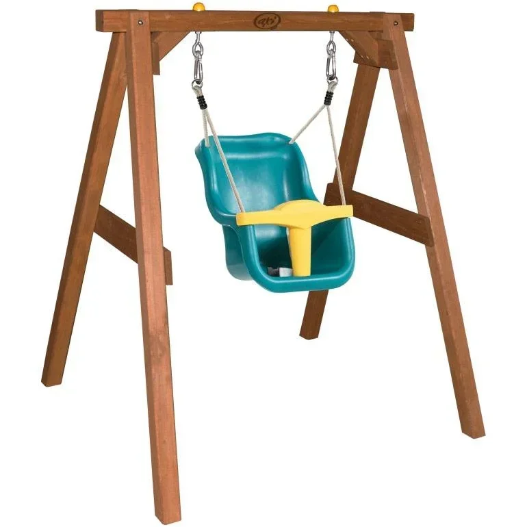 Babyschaukel Braun mit Sitz