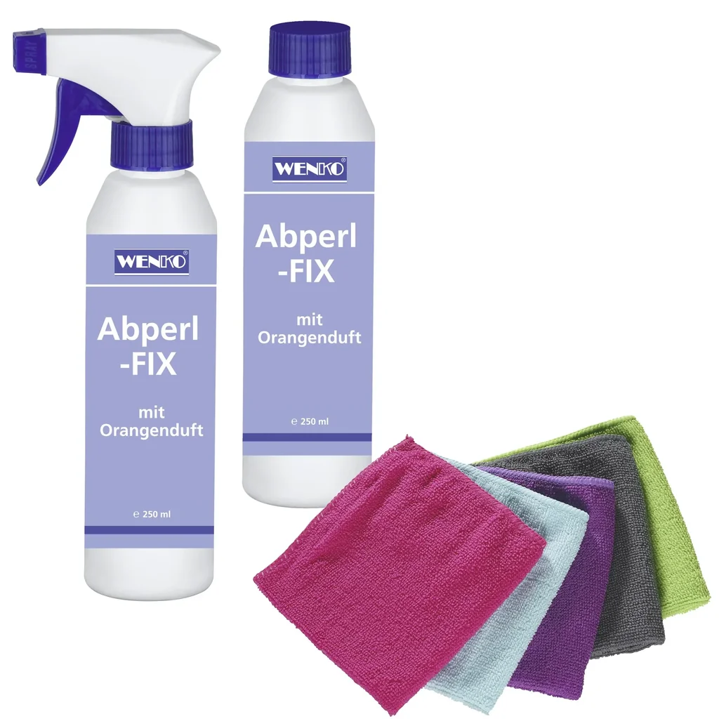 Abperl-Fix Reinigerset, 7-teilig