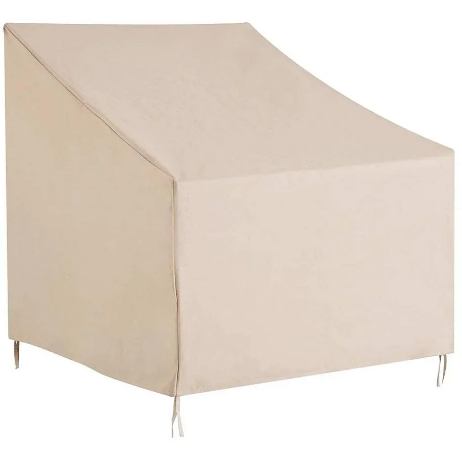Abdeckung Gartenmöbel Schutzhülle Beige L68 x B87 x H77 cm