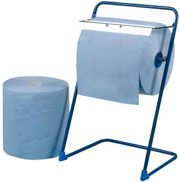 Bodenspender aus Stahl für Putzrollen 40 cm Breite