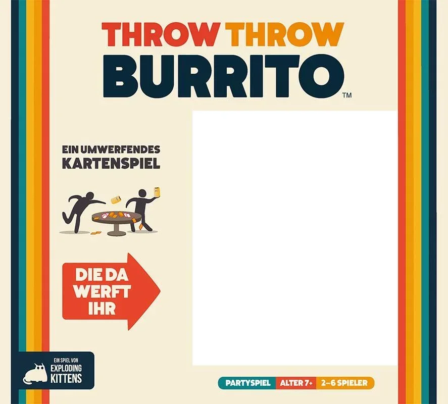 Gesellschaftsspiel Throw Throw Burrito