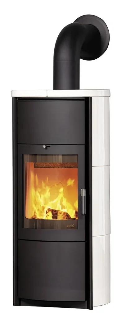 Kaminofen Keno ECOplus (7 kW) creme-weiss, Dauerbrand, 3in1-Komfortregelung