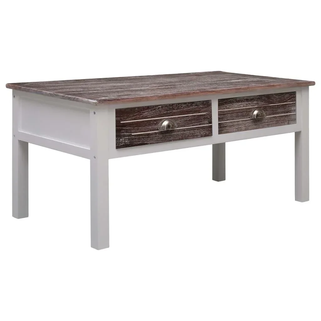 Couchtisch 100x50x45 cm Holz braun