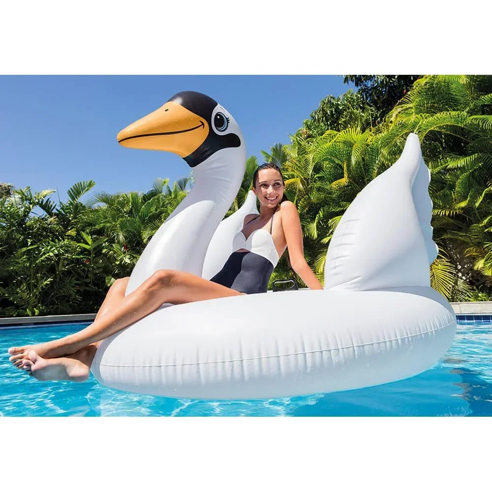 Mega aufblasbarer Schwan