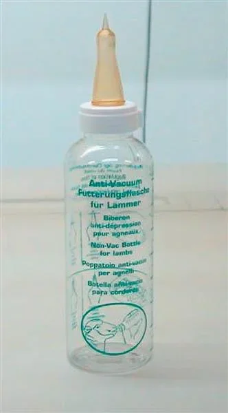 Lämmer Flasche 500 ml komplett mit Sauger