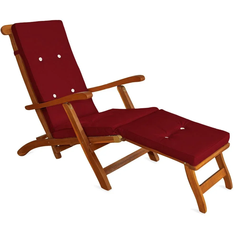 Liegekissen rot 173x43x6cm