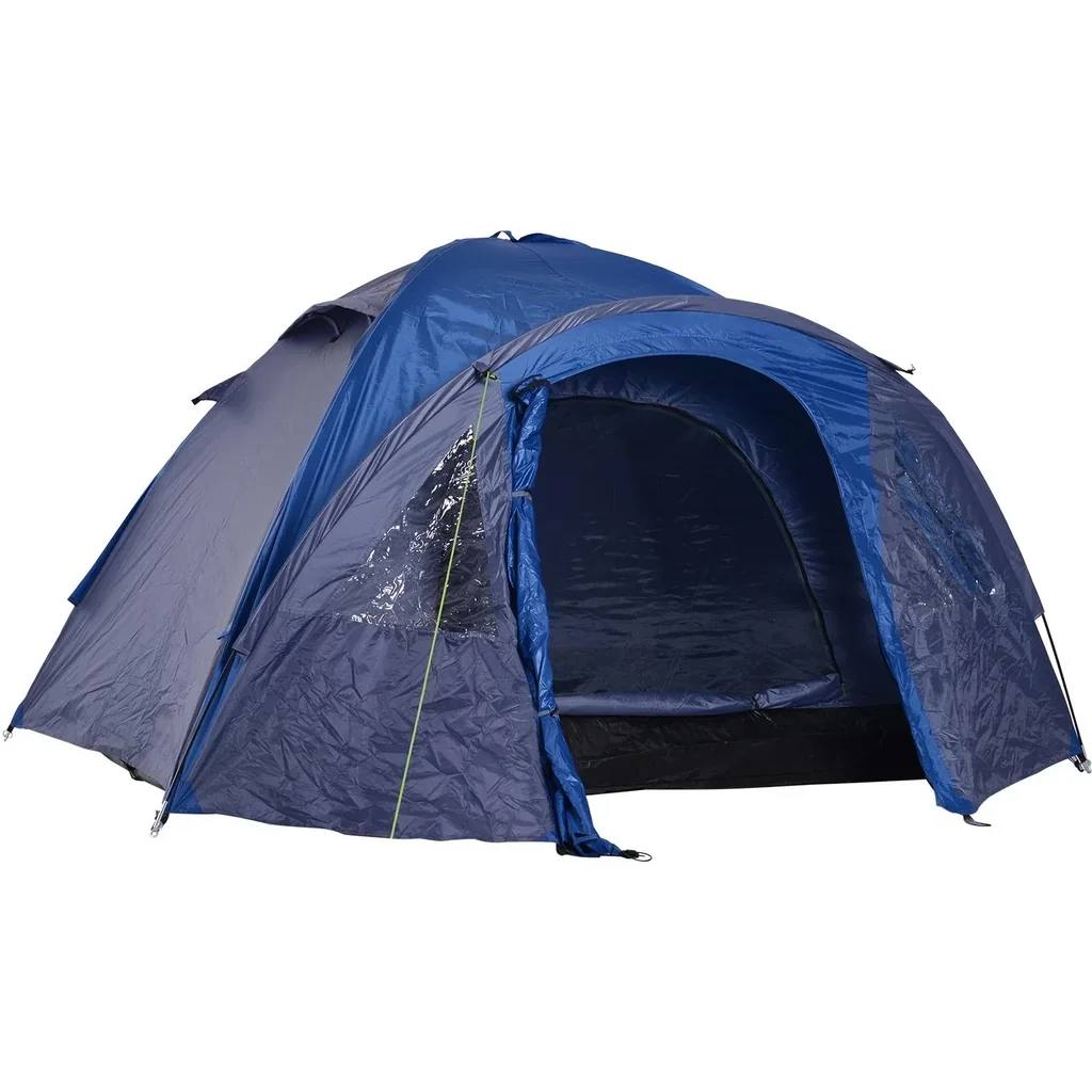 Doppelwandzelt Kuppelzelt Outdoor Iglu Familienzelt für 4 Personen