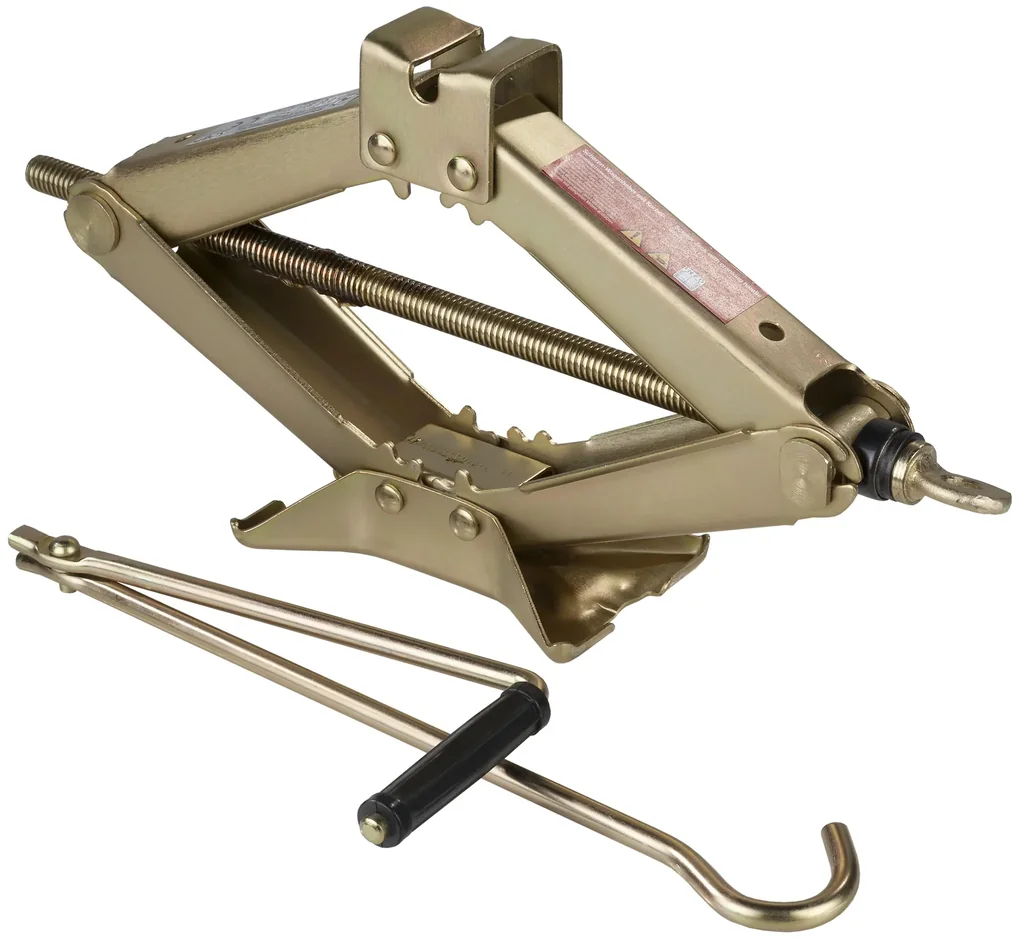 Scherenwagenheber mit Kurbel, 1 Tonne