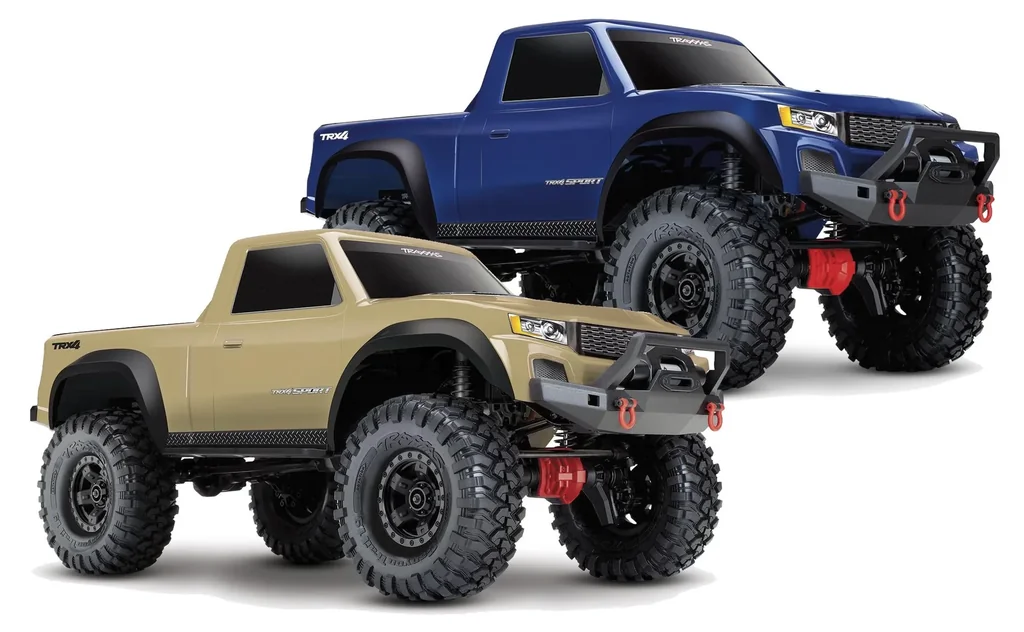 TRX-4 Sport 4x4 blau RTR ohne Akku/Lader 1/10 4WD Scale-Crawler Brushed