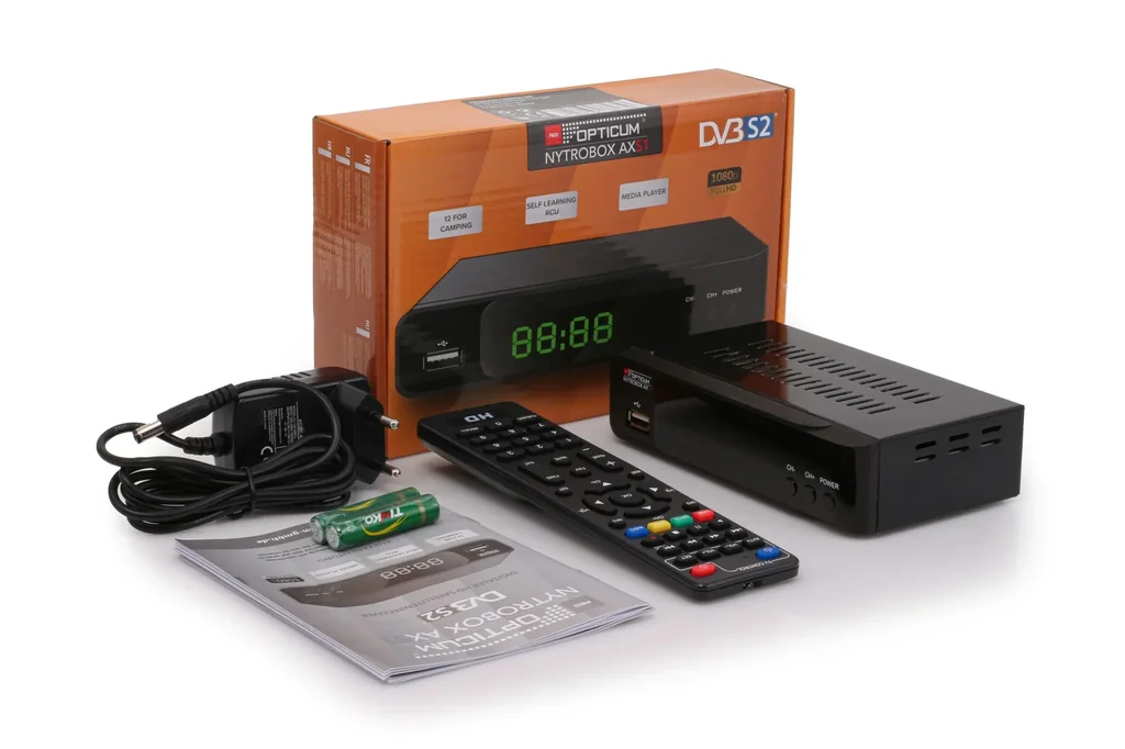 NYTROBOX AXS1 Sat-Receiver mit PVR