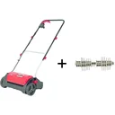 Elektro-Vertikutierer inkl. zusätzlicher Vertikutierwalze - 1200W - 31 cm Arbeitsbreite - 19-fache Tiefeneinstellung
