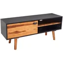 TV-Schrank 120x35x50 cm Akazienholz massiv