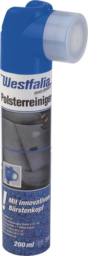 Polsterreiniger mit innovativem Bürstenkopf, 200 ml