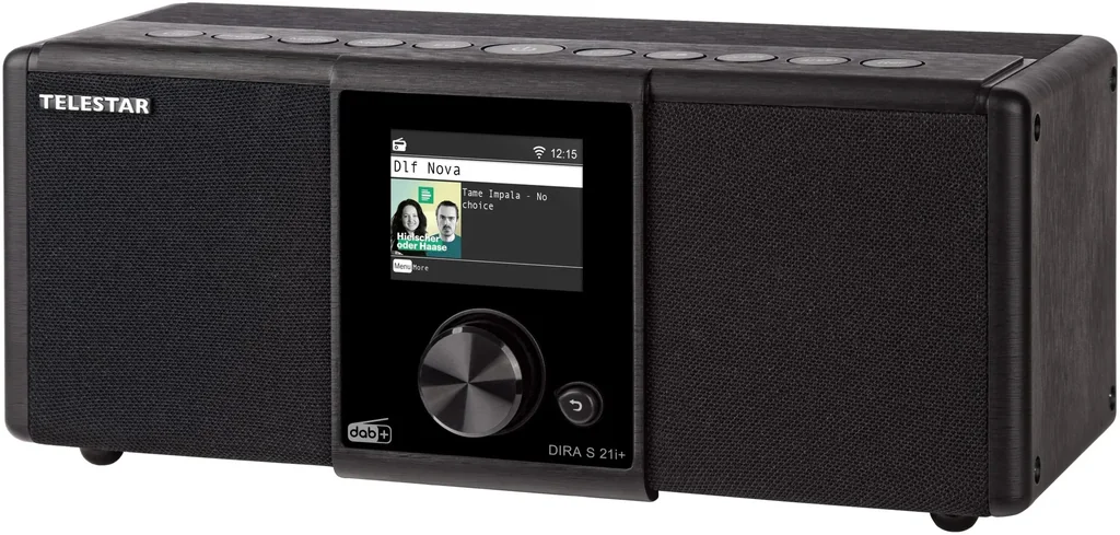 Multifunktions Stereoradio DIRA S21i+ UKW,DAB+, Internet, Wecker und USB Aufnahme, Bluetooth