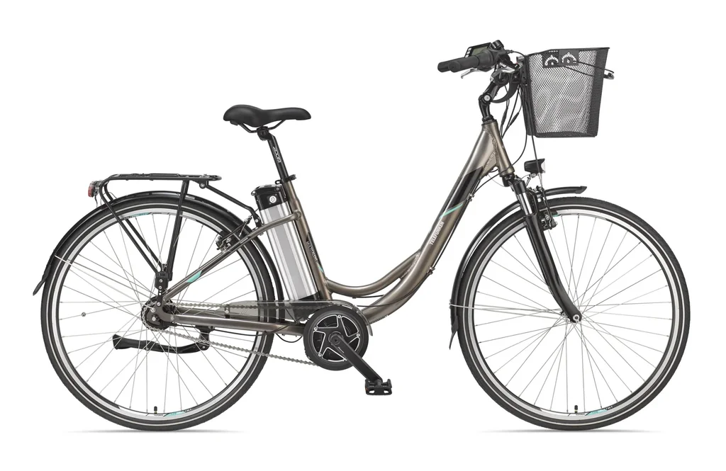 Damen Alu City 28 Zoll, Rahmenhöhe 49 cm, 7-Gang Nabenschaltung, umbra light metallic, RC870 Multitalent