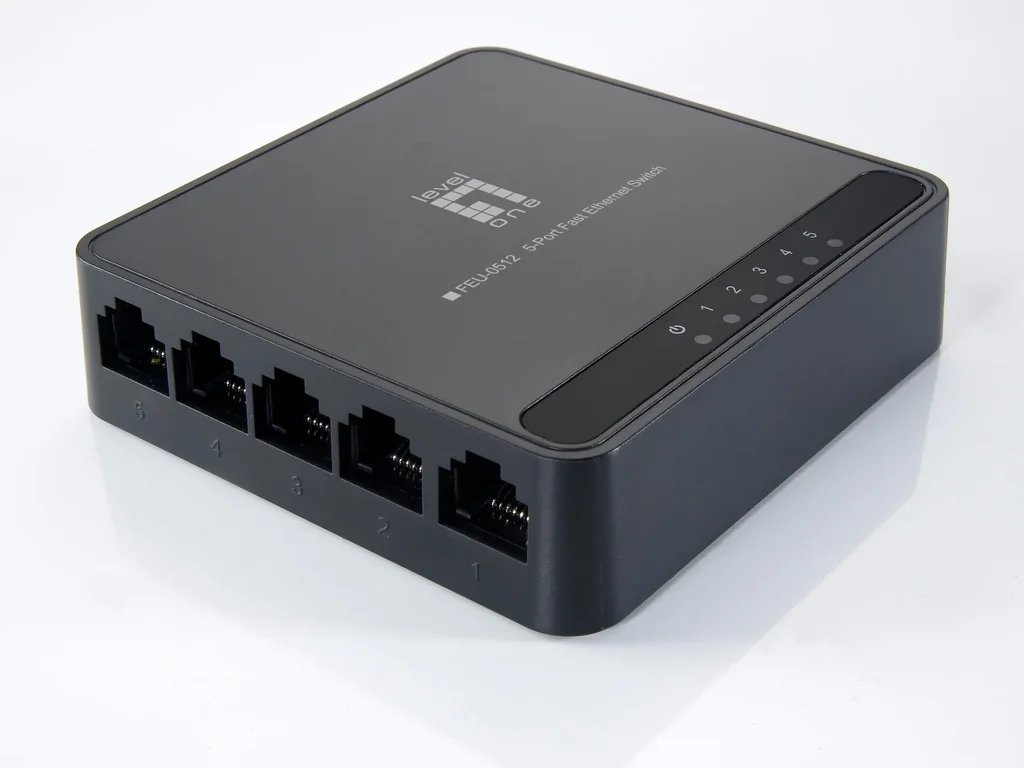 Switch 5x FE FEU-0512 Kunststoff