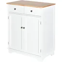 Schrank mit 2 Schubladen, weiß