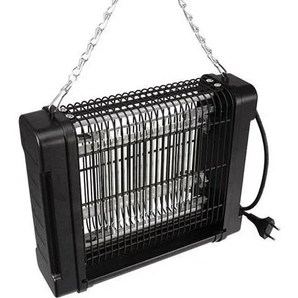 Elektrischer Insektenvernichter - Fliegenlampe - 2 x 6W - 360° - 30m²