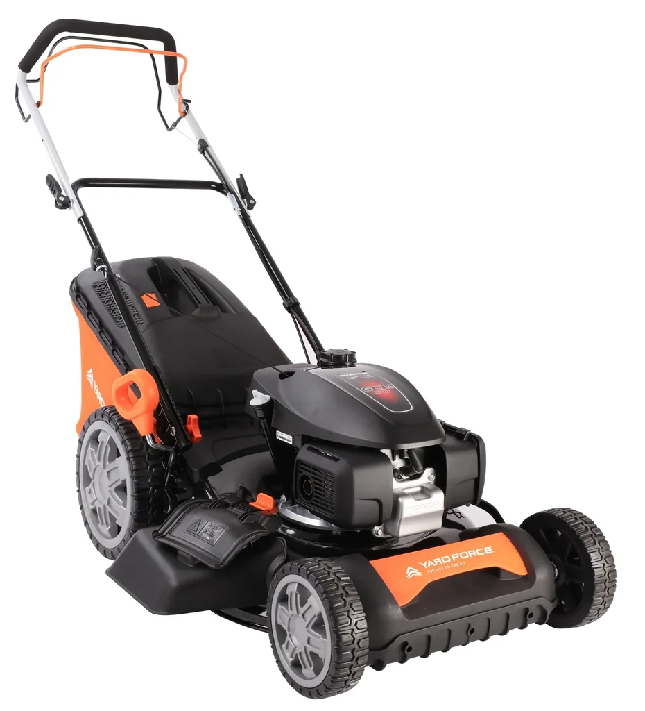 Benzin-Rasenmäher GM H51 - Honda GCV170 Motor mit Radantrieb, 167 ccm, Schnittbreite: 51 cm, bis zu 2000 m² Rasen