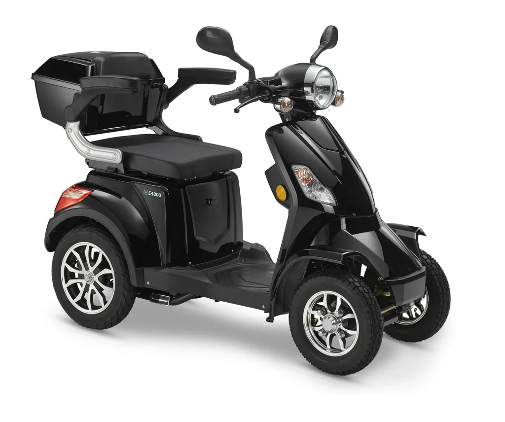 E-Vierrad Luxxon E4800 20 km/h (Mofa-Klasse), keine Helmpflicht, schwarz