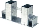 Holzstapelhalter feuerverzinkt, 1 Stück