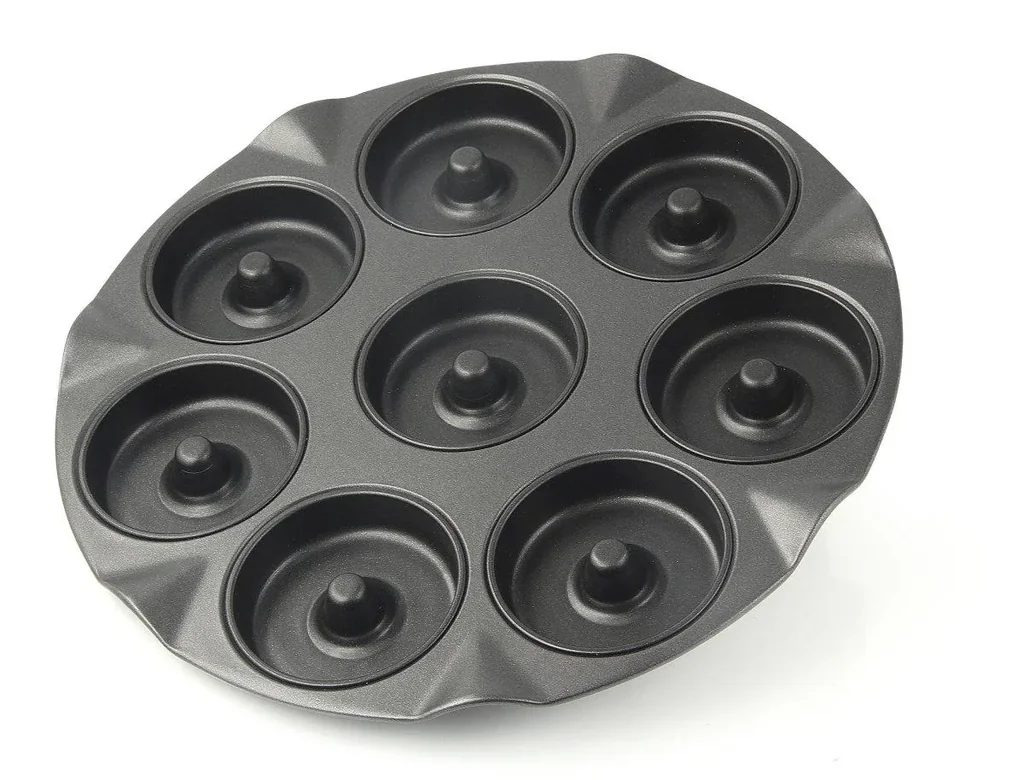 Apfelküchlein-Backblech 8-er, Ø 33 x 3 cm