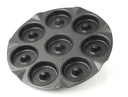 Apfelküchlein-Backblech 8-er, Ø 33 x 3 cm