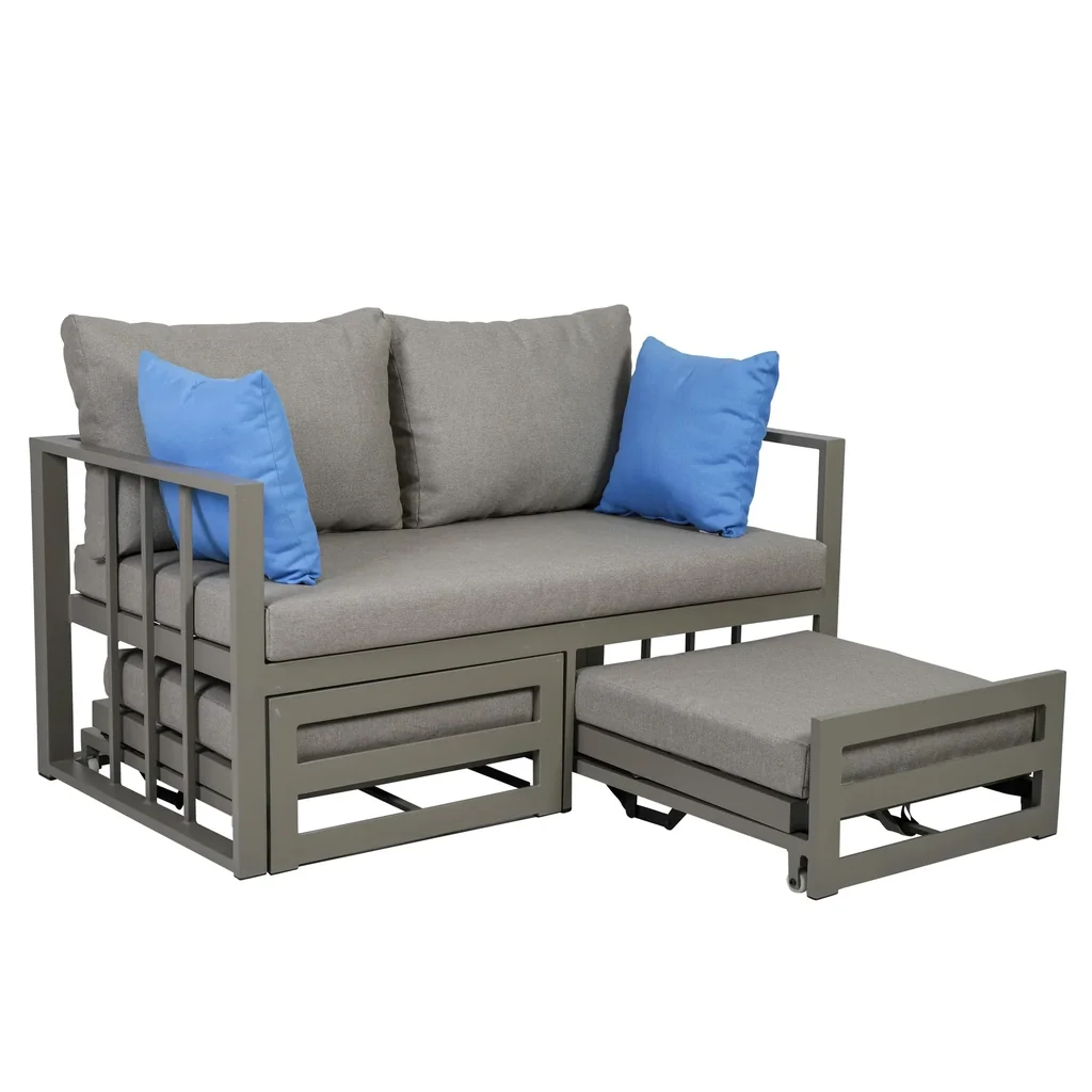 Garten-Sofa "Nassau" - beige  
