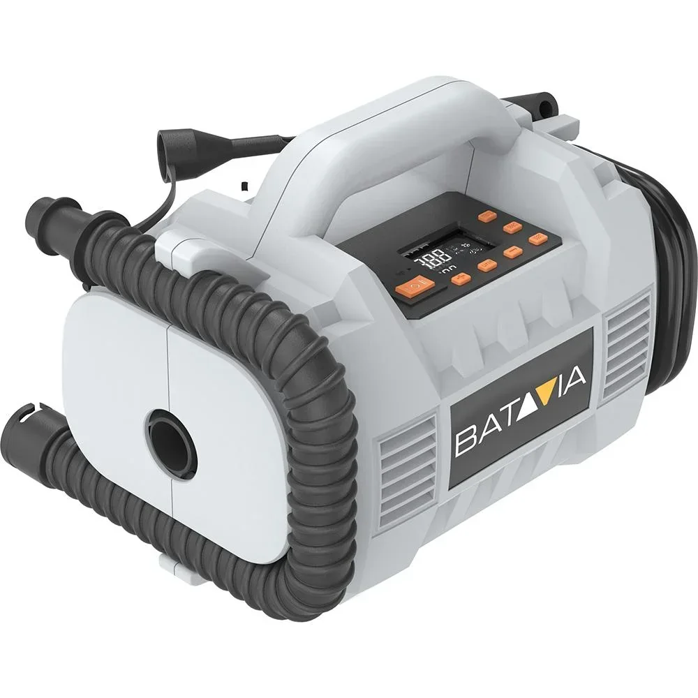 18V LI-ION KOMPRESSOR 150 PSI / 10 BAR / LCD DISPLAY MAXXPACK COLLECTION Ohne Akku / Ladegerät
