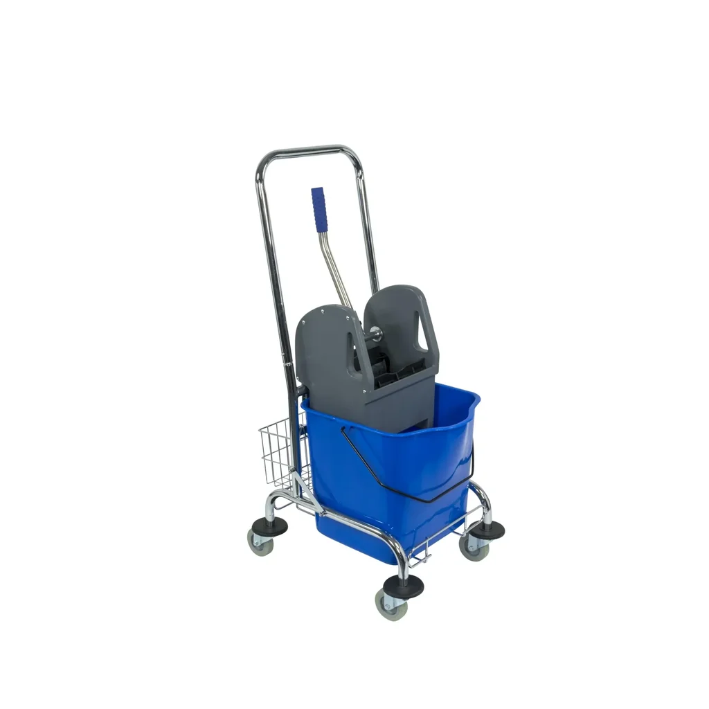 Einfachfahreimer chrom, 27 Liter