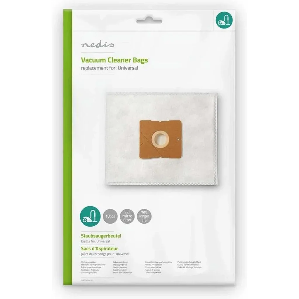 Nedis Staubsaugerbeutel Universal - 10 Stück