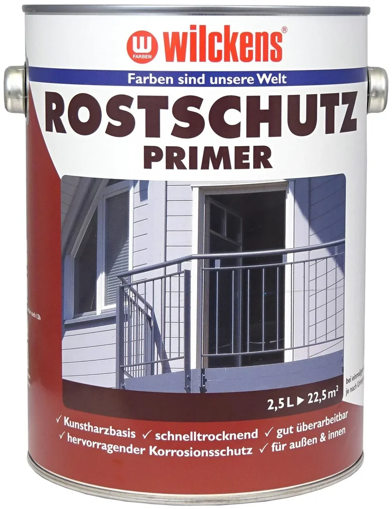 Rostschutzprimer Grau, 2500 ml