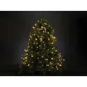 Vellight Weihnachtsbeleuchtung - für Weihnachtsbäume bis zu 180 cm - 220 LEDs - Warmweiß - Innen & Außen