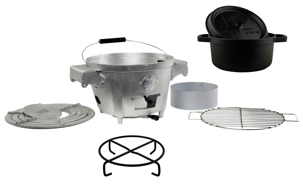 DUTCH OVEN HOLZKOHLE SET