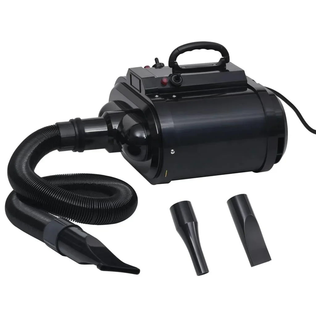 Haustier-Haartrockner Doppelmotor schwarz