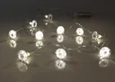 Lichterkette 1 m mit leuchtenden Diamanten
