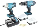 Akku-Bohrhammer und Schlagschrauber Combo Set DK18015X2