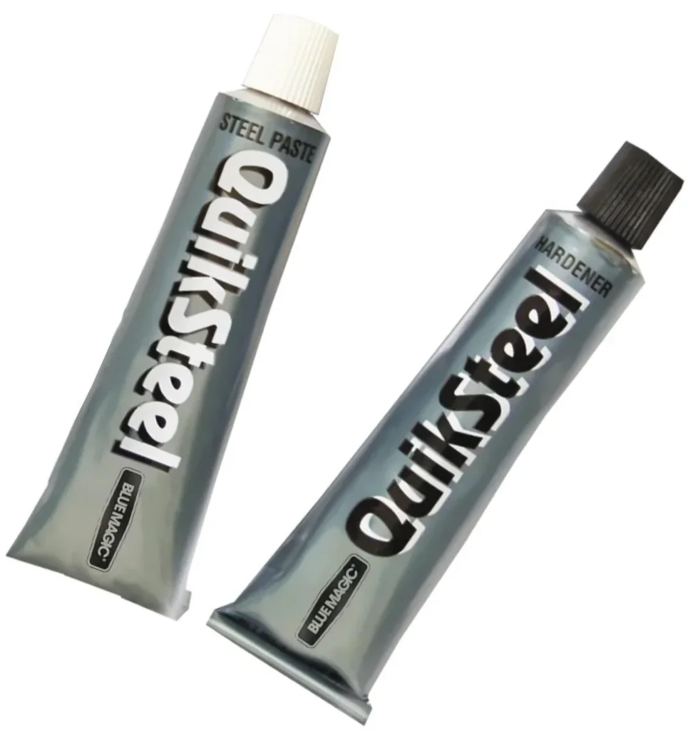 QuikSteel Zweikomponenten Superkleber Metall