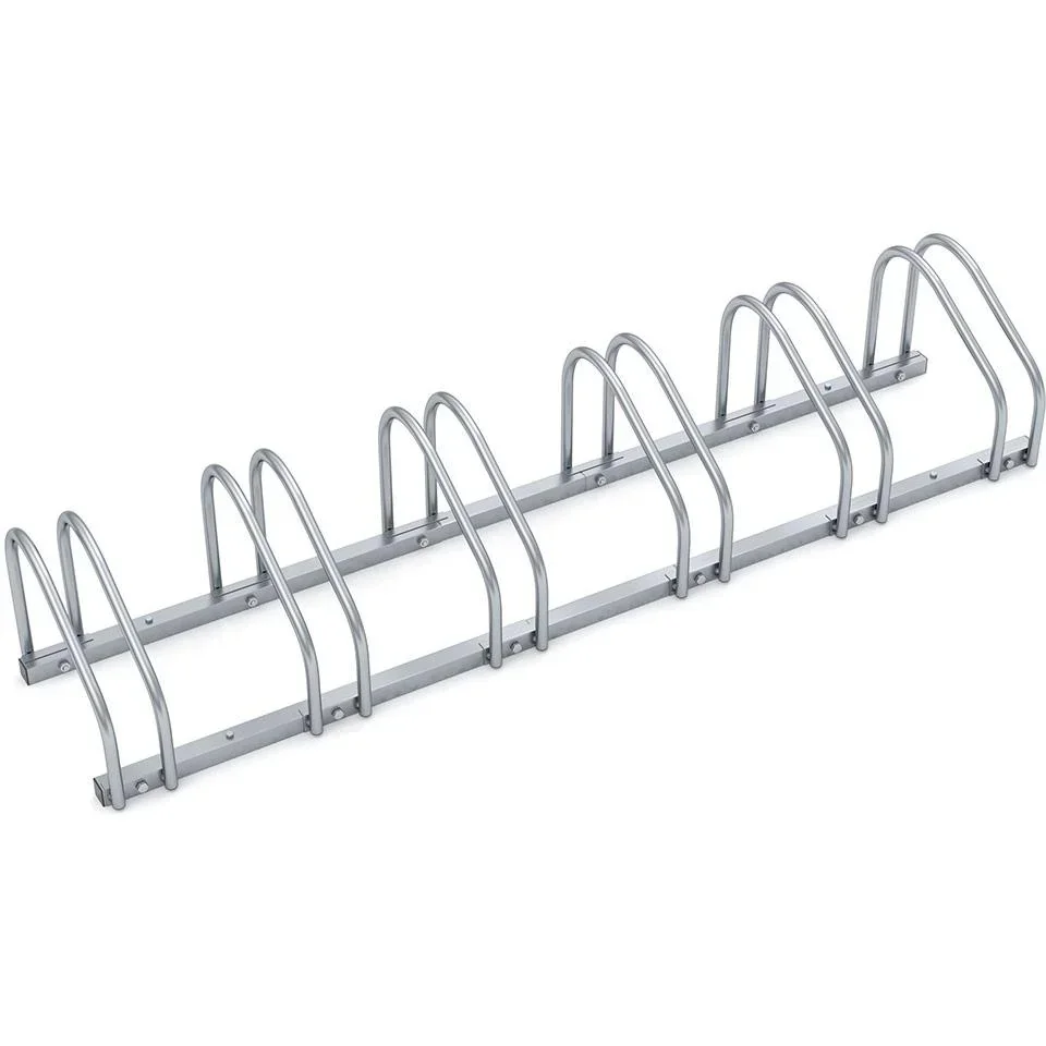 Metall-Fahrradständer für 6 Fahrräder - 160x32x27 cm